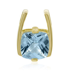 Ciondolo in oro con Topazio Blu Cielo (Adela Gold)