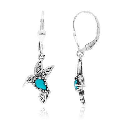 Orecchini in argento con Turchese Sleeping Beauty (Desert Chic)