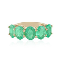 Anello in oro con Smeraldo Russo