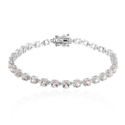 Bracciale in argento con MORGANITE MARROPINO