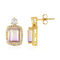 Orecchini in argento con Ametrina