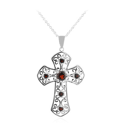 Collana in argento con Granato