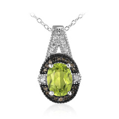 Collana in argento con Peridoto