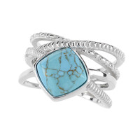 Anello in argento con Turchese