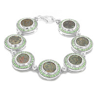 Bracciale in argento con Moneta Antica – Obolo della Vedova – PRUTAH