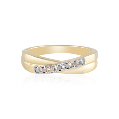 Anello in argento con Diamante I3 (J)