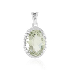 Ciondolo in argento con Ametista Verde