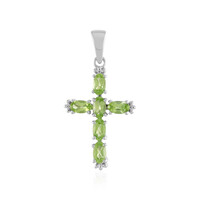 Ciondolo in argento con Peridoto