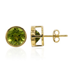 Orecchini in argento con Peridoto
