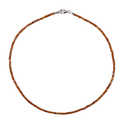 Collana in argento con Granato Essonite