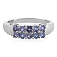 Anello in argento con Tanzanite