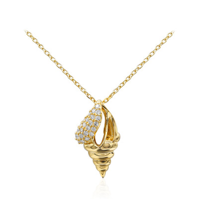 Collana in oro con Diamante SI2 (H) (Smithsonian)