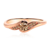 Anello in oro con Diamante Rose de France VS1 di Argyle