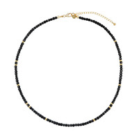 Collana in argento con Tormalina Nera