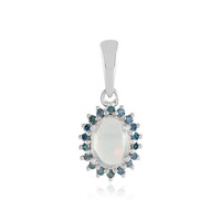 Ciondolo in argento con Opale di Welo