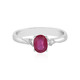 Anello in argento con Rubino Bemainty