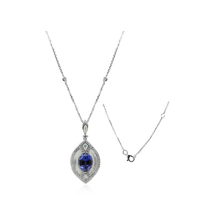 Collana in oro con Tanzanite AAA (CIRARI)