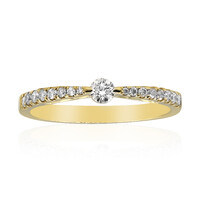 Anello in oro con Diamante I1 (H) (CIRARI)