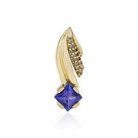 Ciondolo in oro con Tanzanite AAA (de Melo)