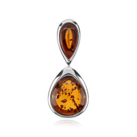 Ciondolo in argento con Ambra Baltica
