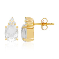 Orecchini in argento con Fluorite