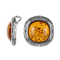 Ciondolo in argento con Ambra Baltica