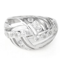 Anello in argento con Zircone