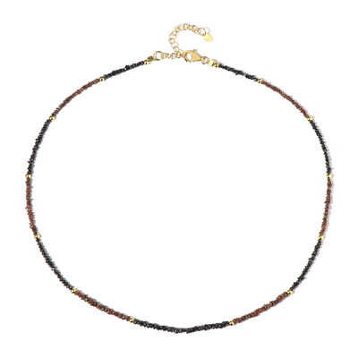 Collana in argento con Diamante Nero
