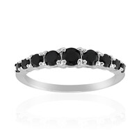 Anello in argento con Spinello Nero