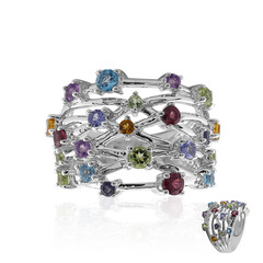 Anello in argento con Tanzanite