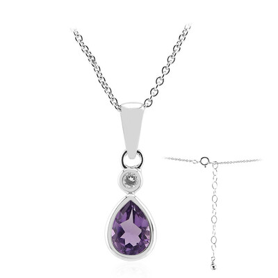 Collana in argento con Ametista