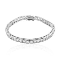 Bracciale in argento con Topazio Bianco