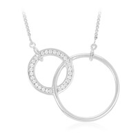 Collana in argento con Zircone