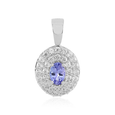 Ciondolo in argento con Tanzanite