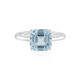 Anello in argento con Topazio Blu Cielo