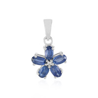 Ciondolo in argento con Cianite