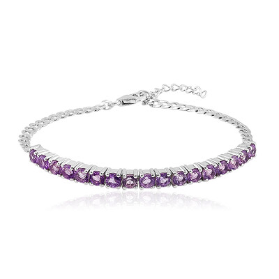 Bracciale in argento con Ametista