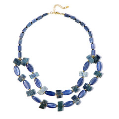 Collana in argento con Cianite