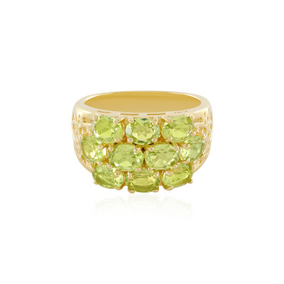 Anello in argento con Peridoto