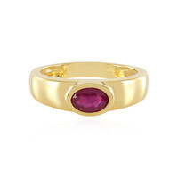 Anello in argento con Rubino del Madagascar
