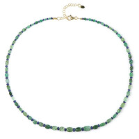 Collana in argento con Smeraldo Zambia