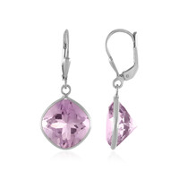 Orecchini in argento con Ametista Rose de France