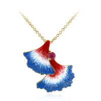 Collana in argento con Rubino (TPC)