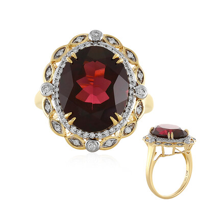 Anello in oro con Umbalite AAA (D'vyere)