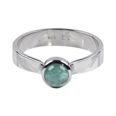 Anello in argento con Tormalina
