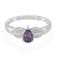 Anello in argento con Ametista Boliviana
