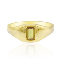 Anello in oro con Zaffiro Giallo Ban Ka Cha