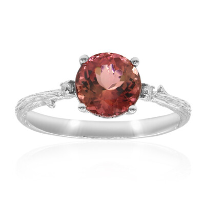 Anello in oro con Tormalina Neon del Congo (Smithsonian)