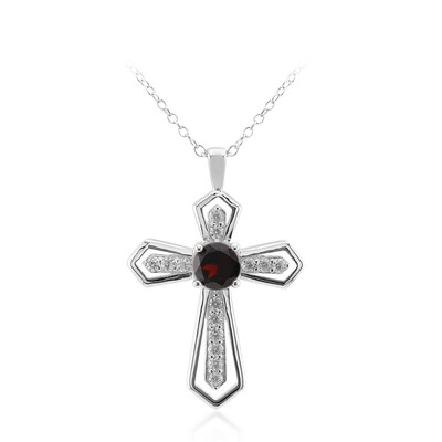 Collana in argento con Granato