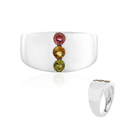 Anello in argento con Tormalina